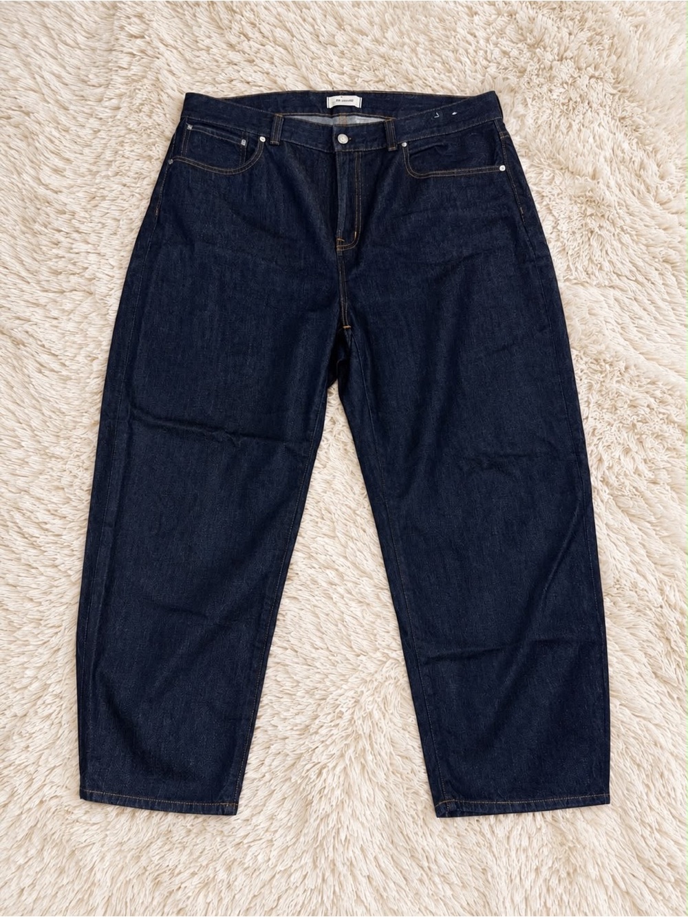 Madewell High-Rise Dark Blue Denim Jeans “The Balloon Jean”